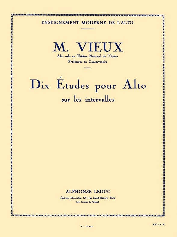 10 Etudes sur les Intervalles
