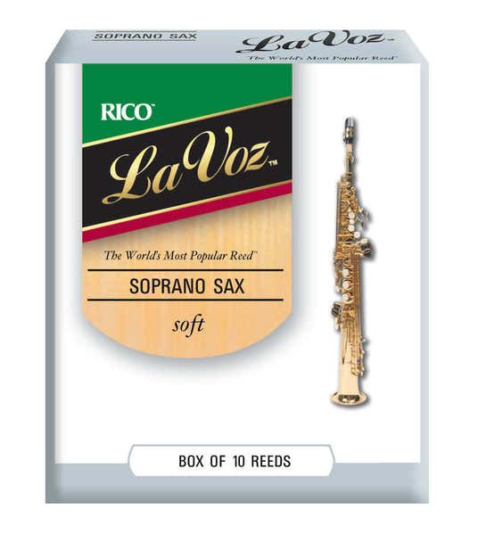 D'addario - Rico RICO LA VOZ SOPRANO SAXOPHONE REEDS SOFT
