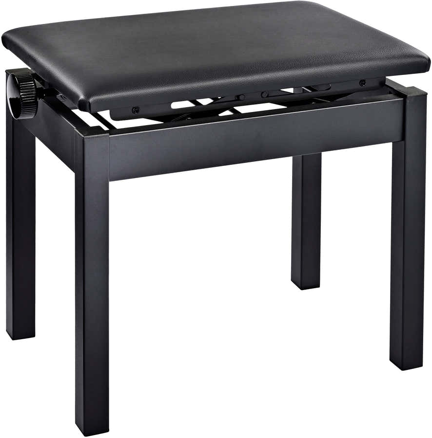 Keyboard bench 13992 Matt black