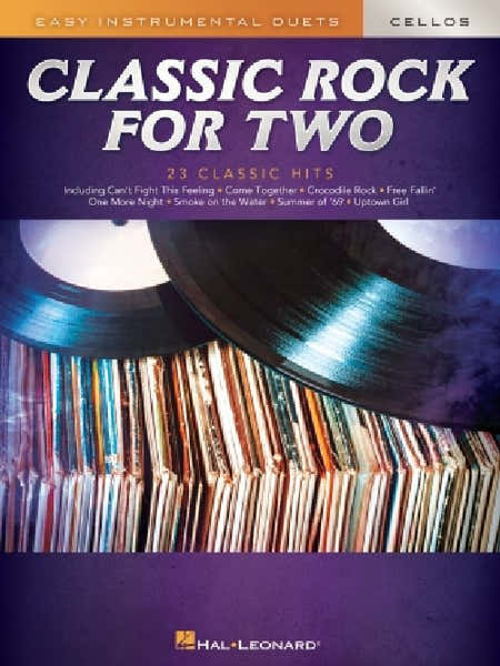 Hal Leonard Classic Rock For Two Cellos - 2 Violoncelles