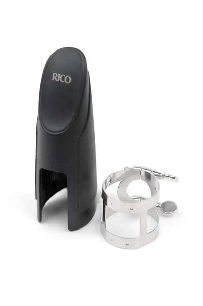 RTS1N - RICO TENOR SAXOPHONE LIGATURE AND CAP NICKEL PLATED