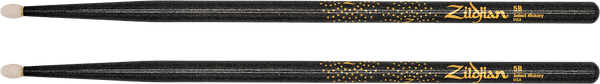 Zildjian DRUMSTICKS Z-CUSTOM 5B BLACK CHROMA NYLON