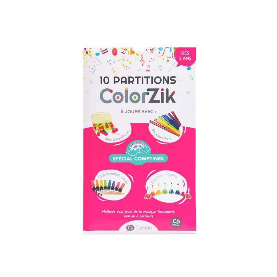 Livret CD Colorzik - Comptines