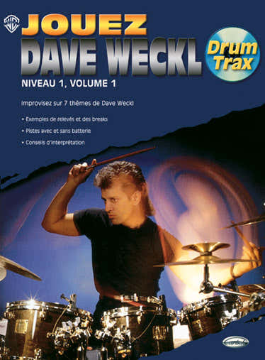 Warner Bros WECKL DAVE - JOUEZ DAVE WECKL + CD - BATTERIE
