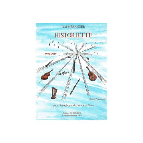 Combre Meranger - Historiette - Saxophone et Piano