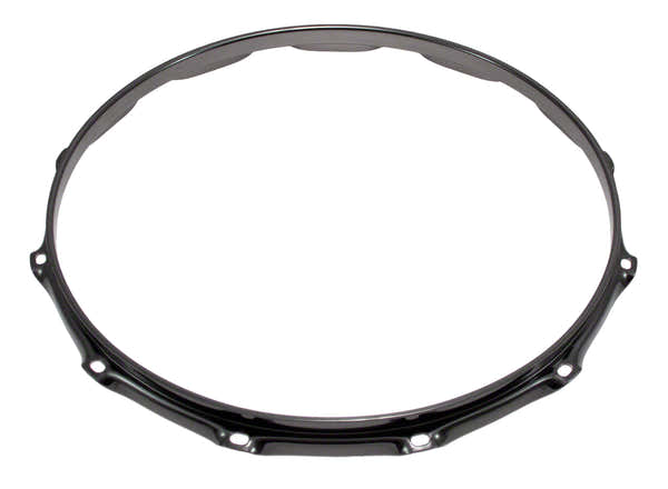 Sparedrum H23-14-12BK - 14" 12 HOLES BLACK 2.3MM SUPER TRIPLE FLANGE DRUM HOOP