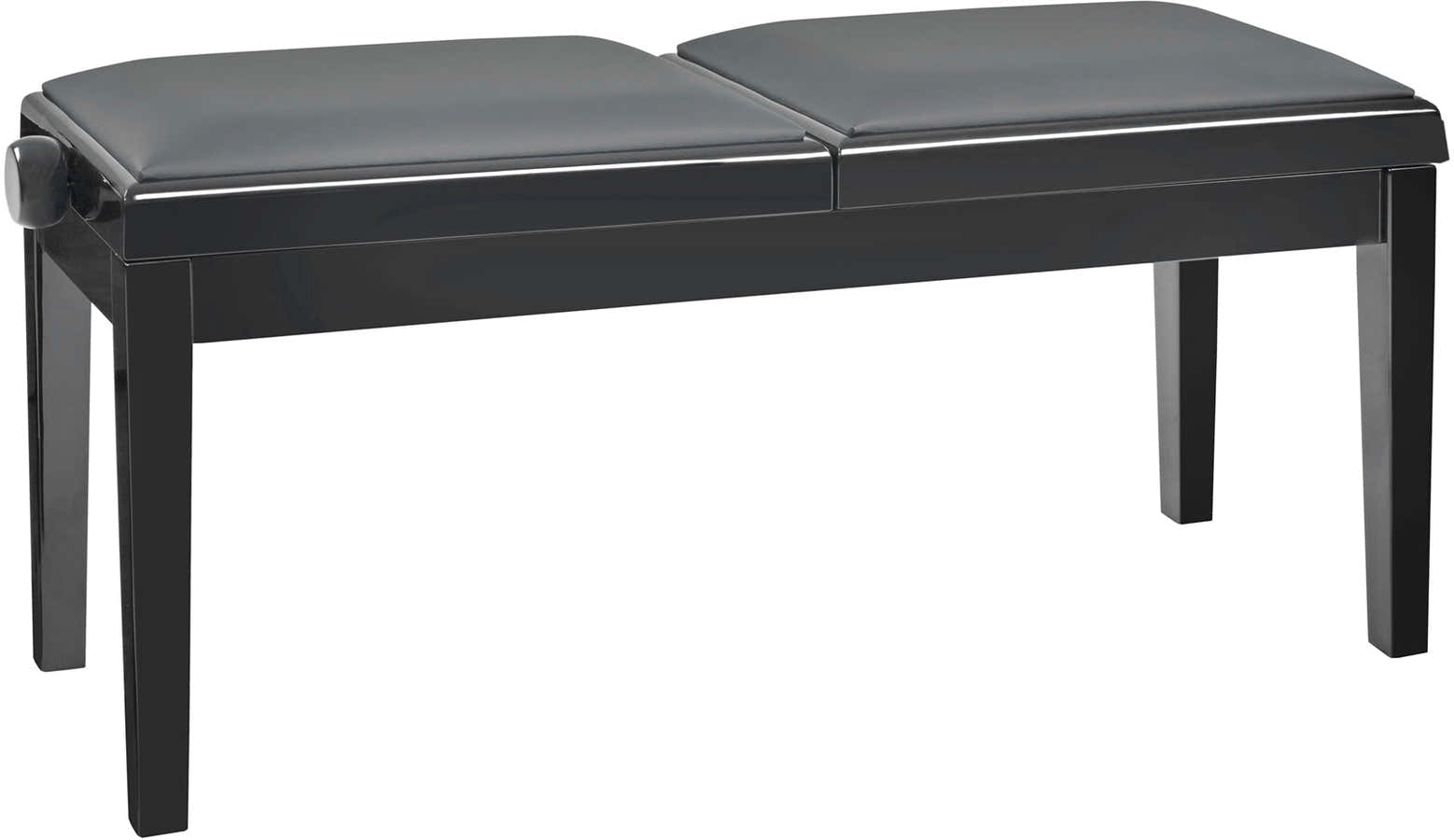 Double keyboard bench 13949 Black