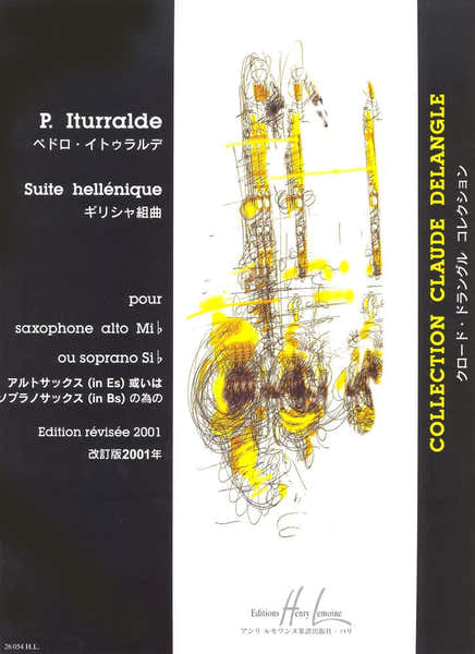 Lemoine Iturralde Pedro - Suite Hellenique - Saxophone Piano
