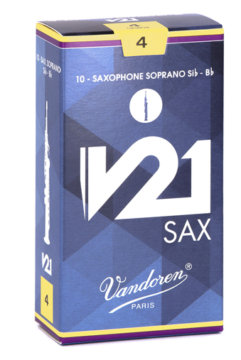 Vandoren SOPRANO SAXOPHONE REEDS V21 4