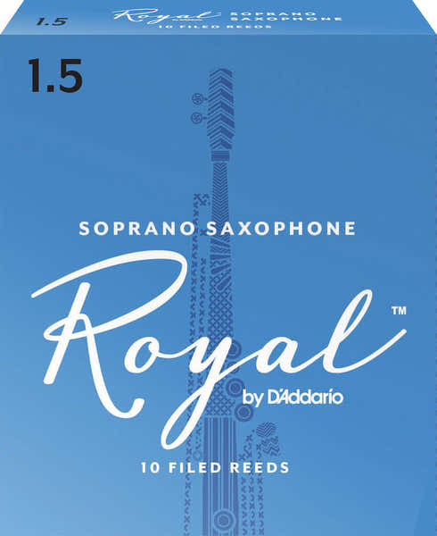 D'addario - Rico RICO ROYAL SOPRANO SAXOPHONE REEDS 1.5