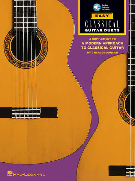 Hal Leonard EASY CLASSICAL GUITAR DUETS + AUDIO EN LIGNE - CLASSICAL GUITAR