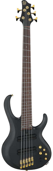 Ibanez BTB605LMBKF Black Flat Bass Workshop
