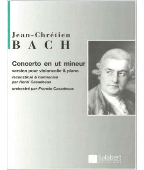 Salabert Bach J.C. - Concerto En Ut Mineur - Violoncelle et Piano