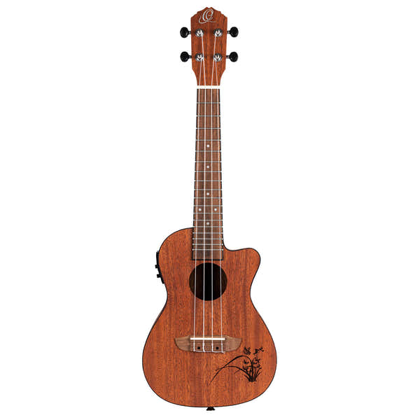 Concert Ukulele Mahogany CW EQ