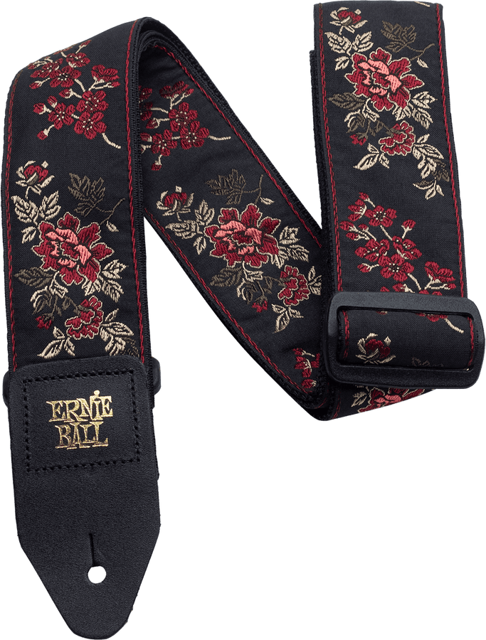 STRAP JACQUARD RED ROSE