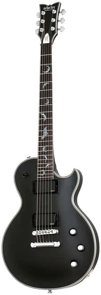 Schecter Solo II Damien Platinum Satin Black