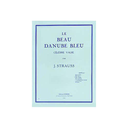 Combre Strauss - Le Beau Danube Bleu - Piano