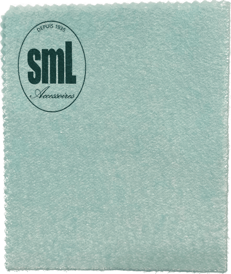 IMPREGNATED CLEANING CLOTH - SOLID SILVER