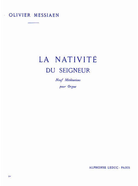 Leduc La Nativité Du Seigneur Vol. 1
