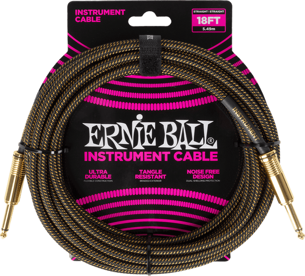 Ernie Ball Woven Sleeve 5,5M Pay Dirt