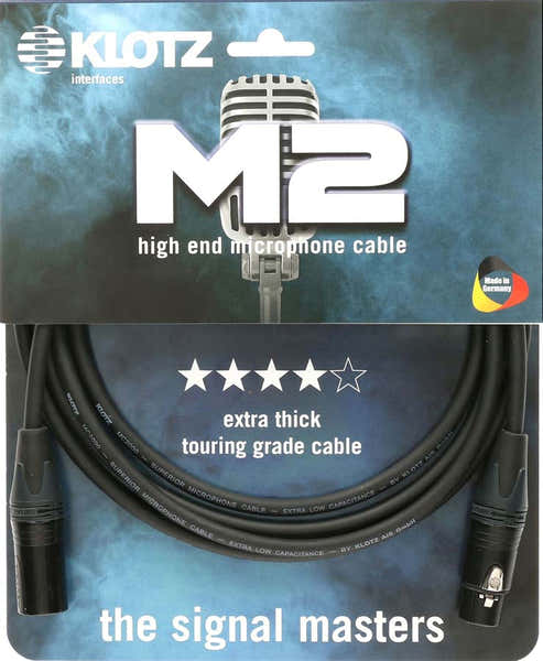 Klotz M2FM1-1500 - XLR F / XLR M - 15 M