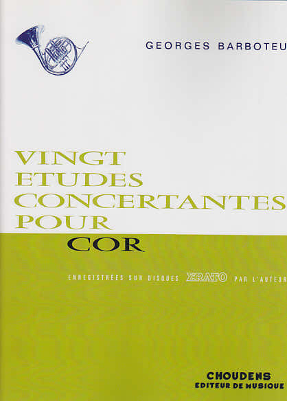 Barboteu G. - Etudes Concertantes - Cor