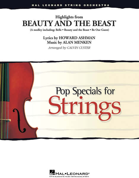 Hal Leonard Highlights from Beauty and the Beast