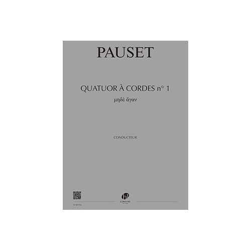 Lemoine Pauset - Quatuor À Cordes N°1 Mèden Agen - 2 Violons Alto Et Violoncelle