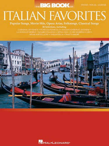Hal Leonard BIG BOOK OF ITALIAN FAVORITES
