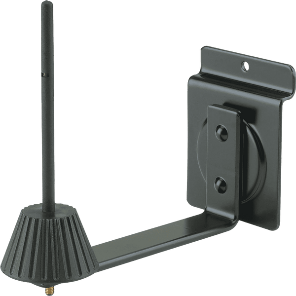 K&M 44310-000-55 BLACK PRODUCT HOLDER FOR RECORDER ON SLATWALL