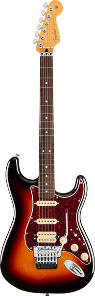 Fender Stratocaster Player II Modified HSS Floyd Rose RW 3 Tone Sunburst