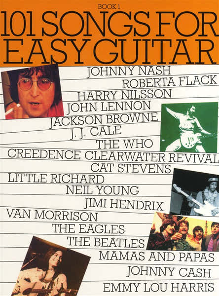 Wise Publications 101 SONGS FOR EASY GUITAR - V. 1 - MELODY LINE LYRICS AND CHORDS