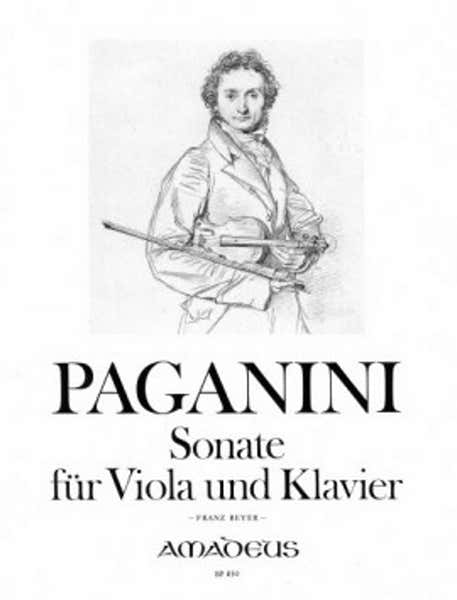 Amadeus Paganini N. - Sonate - Alto & Piano