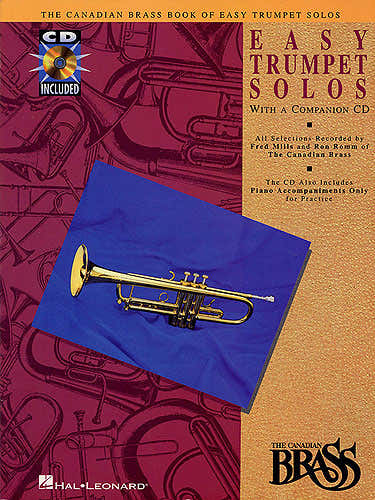 Hal Leonard CANADIAN BRASS - BOOK OF EASY TRUMPET SOLOS - TROMPETTE