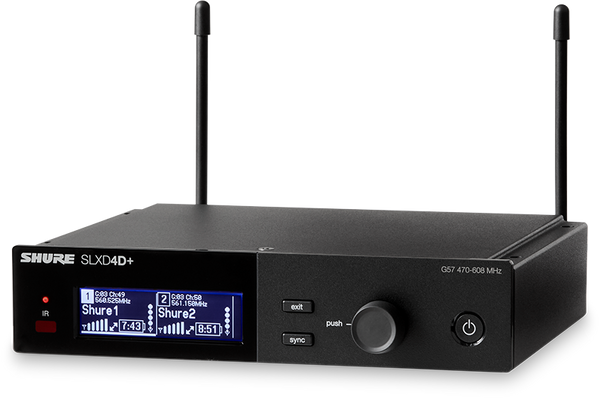 Shure SLXD4D+E-G65