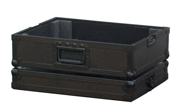 Black Flight Case for Turntable