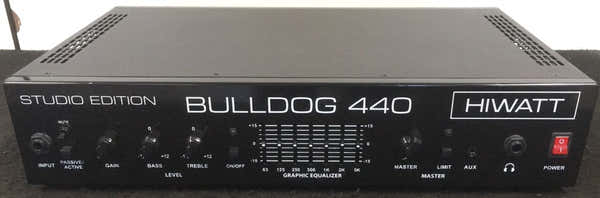 Hiwatt Bulldog 440Sh 400W Rack - B Stock
