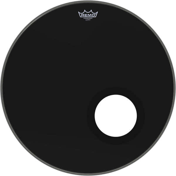 Remo P3-1022-ES-DM - POWERSTROKE 3 22 RESONANT - EBONY
