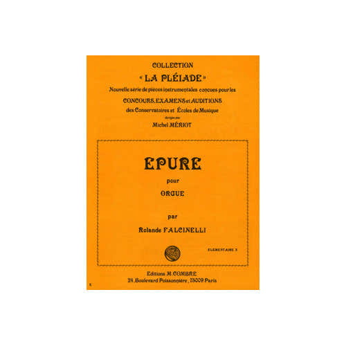 Combre Falcinelli - Epure Op.67 No.1 - Orgue