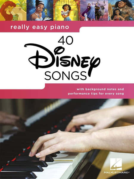 Hal Leonard Really Easy Piano : 40 Disney Songs