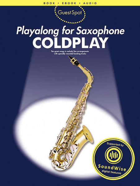 Wise Publications Coldplay - Guest Spot + Audio En Ligne - Saxophone Alto