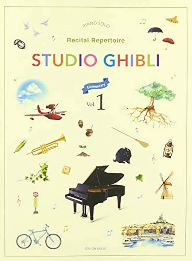 Studio Ghibli Récital Répertoire Elementary Vol.1 Piano