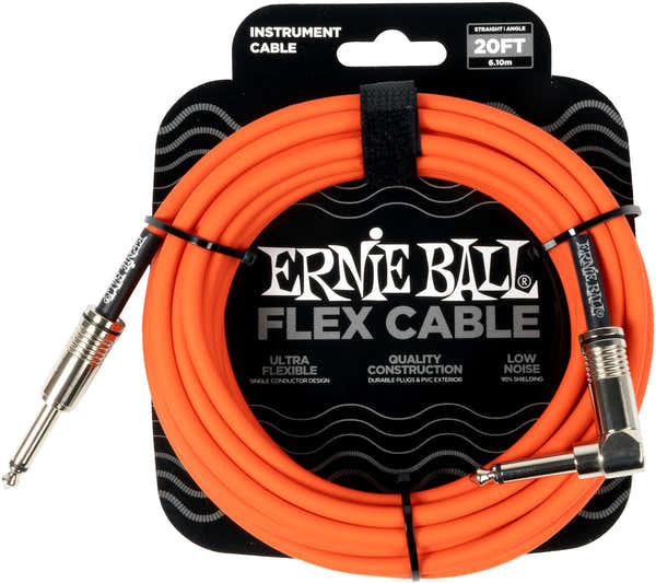 Ernie Ball Flex Angled 6m Orange