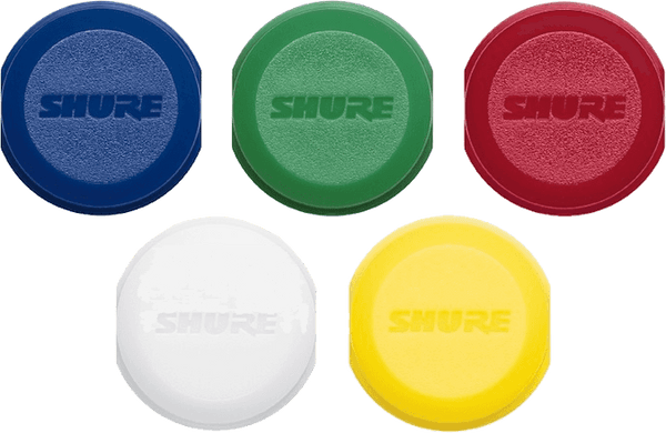 Shure WA621-5 COLORED END CAPS FOR BLX2