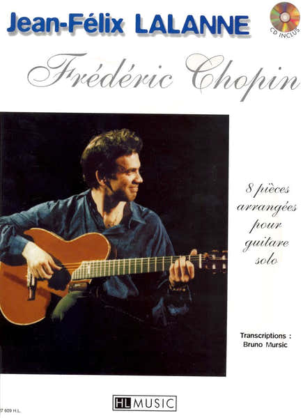 Lemoine Lalanne - Chopin : 8 Pièces Guitare - Guitare