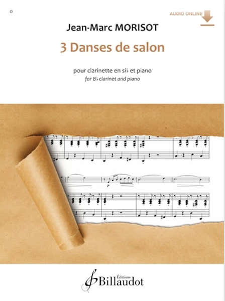 Billaudot Morisot Jean-Marc - 3 Danses de Salon - Violoncelle & Piano