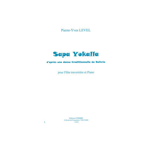 Combre Level - Sapa Yokalla - Flûte et Piano