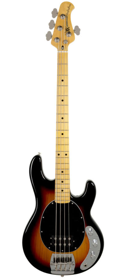 Retro '70S Stingray Bass - Vintage Sunburst - Ml - Black Pg