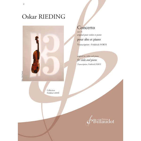 Billaudot Rieding Oskar - Concerto Opus 34
