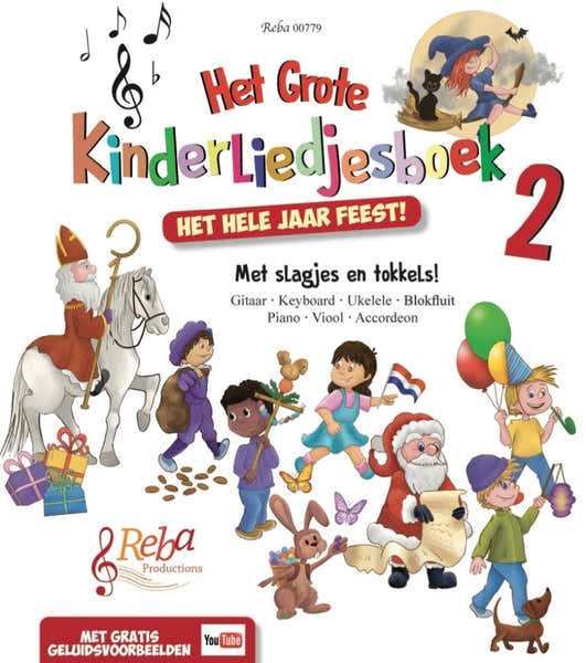 Hal Leonard Het Grote Kinderliedjesboek 2 - Version Neerlandais